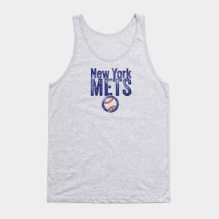 Mets Baseball Weathered Tank Top